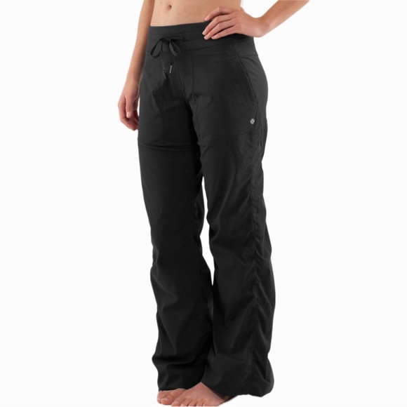 lululemon athletica Pants - Lululemon Dance Studio Pant Unlined Regular Charcoal Gray Parachute Ruffle Women